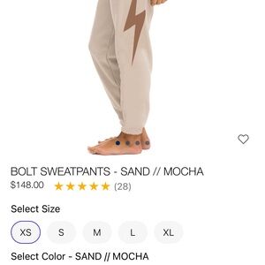 Bolt Sweatpants - Sand/Mocha